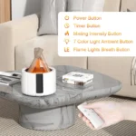 2025 New Product Home Appliances Electric Ultrasonic Aroma Diffuser with Remote Control for Home Office - Image 2